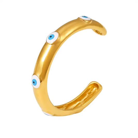 Unveiling Theora & Co’s Mesmerizing 18k Gold Bangle Collection