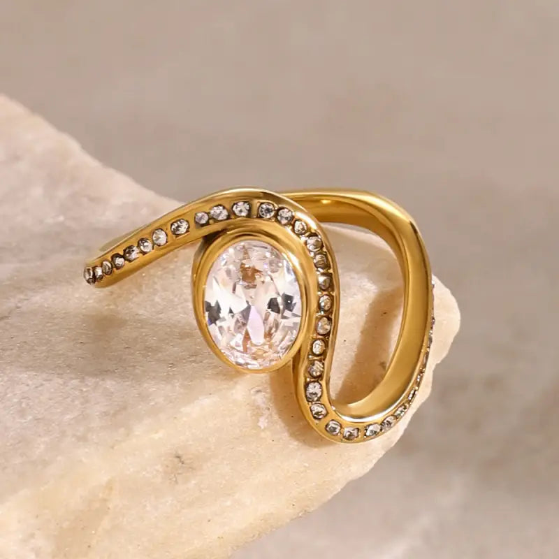 Unveiling Timeless Elegance - Theora & Co’s 18K Gold Gemstone Ring Collection