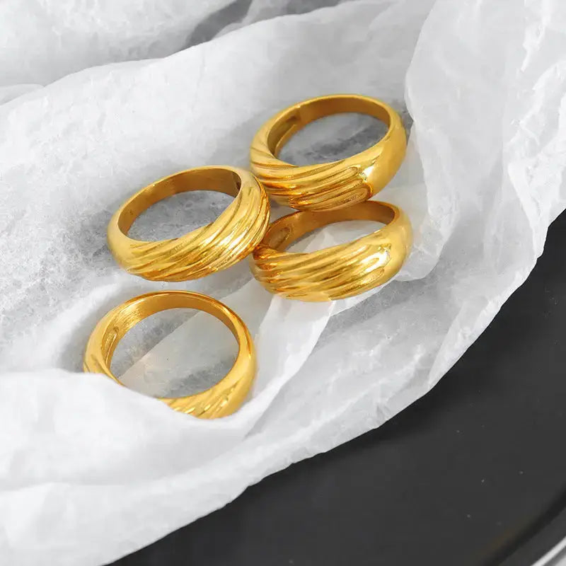 Affordable 18K Gold Plated Ring Australia - Budget-Friendly Luxury Jewellery for Women