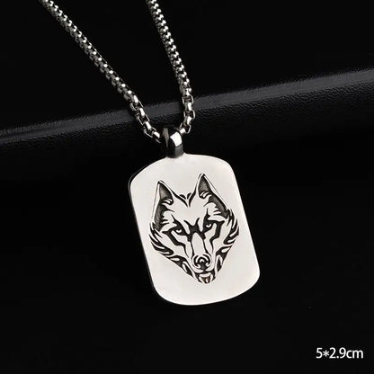 10 Designs Unique Men’s Necklace - Style I-Wolf - ALL