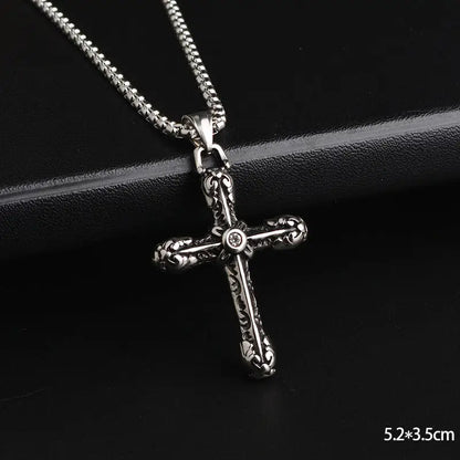 10 Designs Unique Men’s Necklace - Style G-Cross - ALL