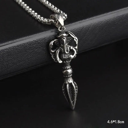 10 Designs Unique Men’s Necklace - Style E-Elephant - ALL